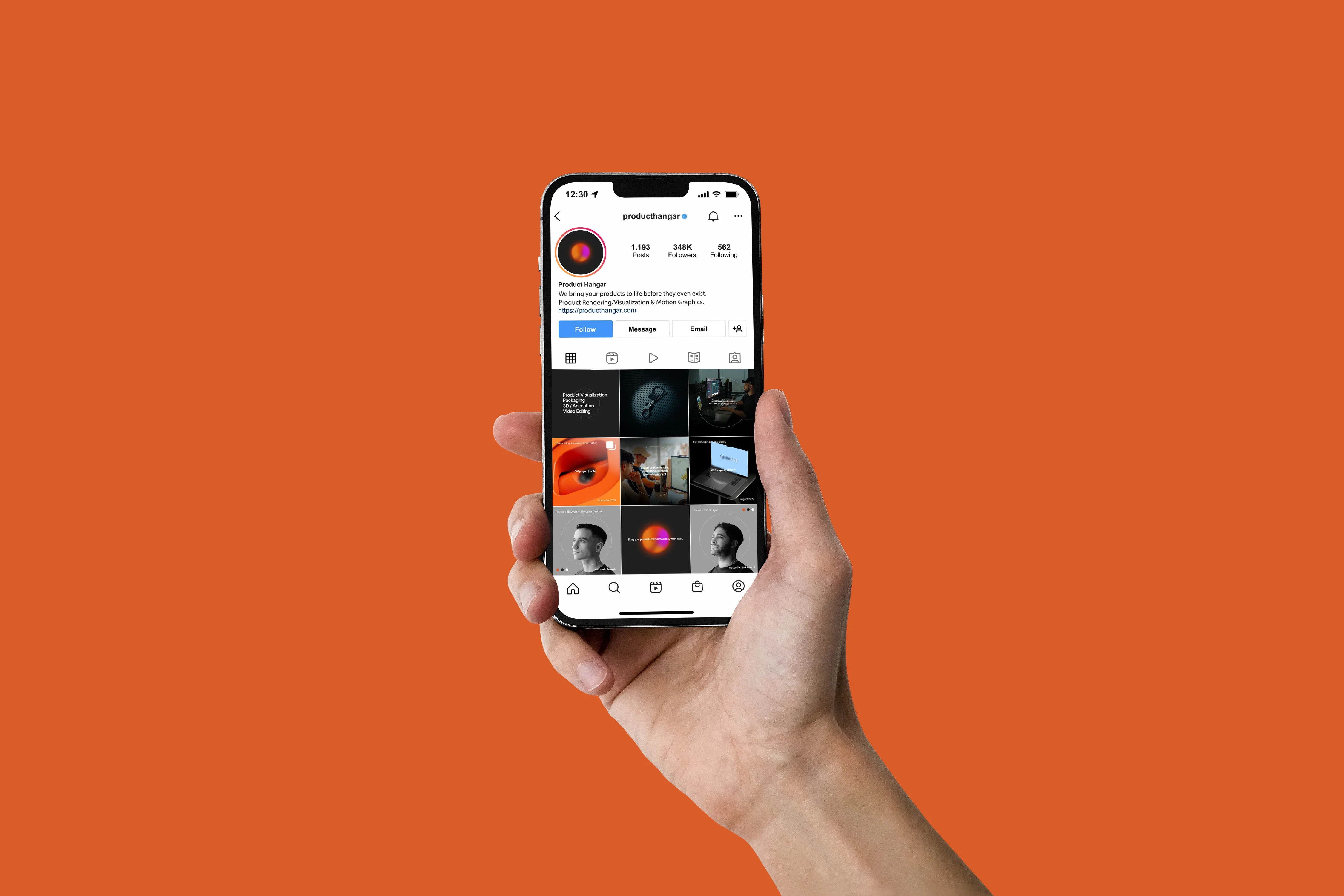 Feed aplicado a mobile.